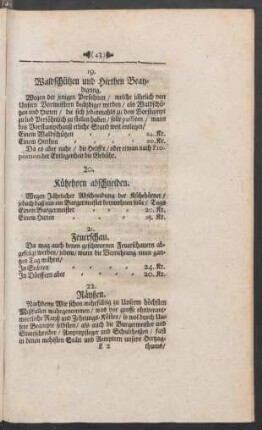 20. Kühehorn abschneiden