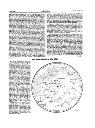 Der Sternenhimmel im Mai 1936