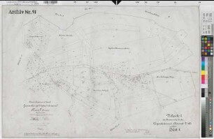 Lütgendortmund (Dortmund), Zusammenlegung Lütgendortmund-Nordost, Urkarte I Flur 2,1