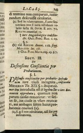 143-156, Sect. III. - Sectio IV.