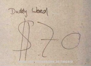 Daddy Weed $70