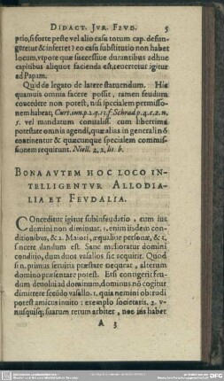 Nona Autem Hoc Loco Intelligentur Allodialia Et Feudalia