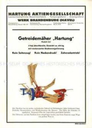 Getreidemäher