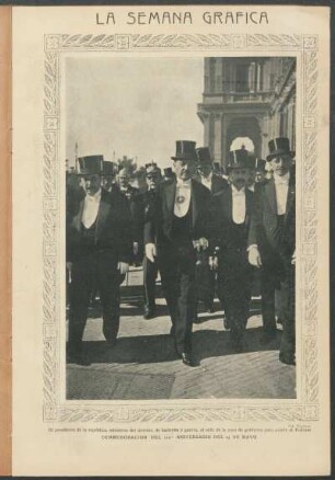 Conmemoración del 110º aniversario del 25 de Mayo