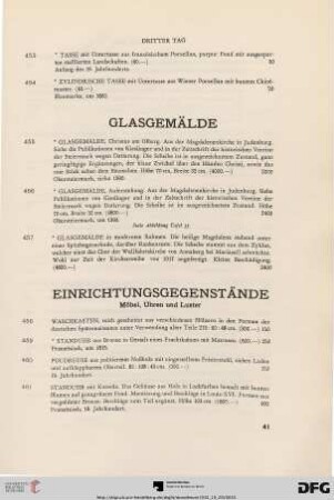 Glasgemälde (Nr. 455-457)