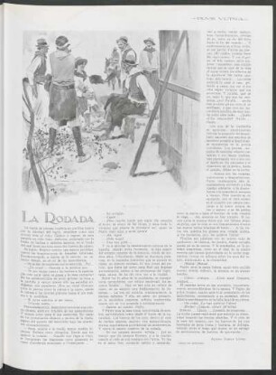 La rodada : Dibujo de Zavattaro