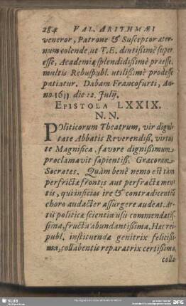 Epistola LXXIX.