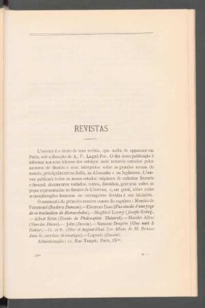 Revistas