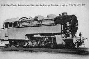 1 E 1 Heißdampf-Tender-Lokomotive der Halbststadt-Blankenbugerger-Eisenbahn