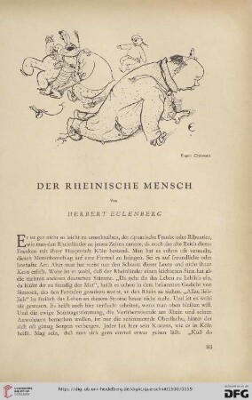 Der rheinische Mensch