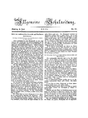 Ueber den mathematischen Unterricht auf Realschulen : (Fortsetzung)
