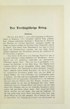 Der Dreißigjährige Krieg