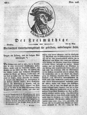 Nro. 106, Dienstag, den 28. May 1811