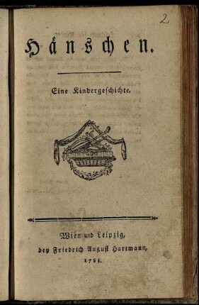 Hänschen : eine Kindergeschichte