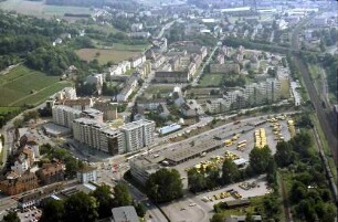 Freiburg: Basler Tor, von Norden
