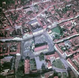 Marktplatz von Eisenach : Blickrichtung Nordosten
