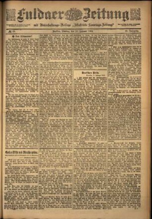 Ausgabe vom Montag, den 10. Februar 1902.