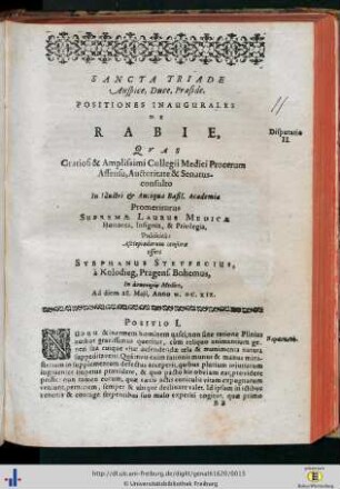 II. De Rabie.