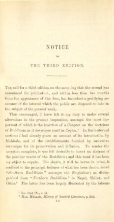 Notice to the third edition