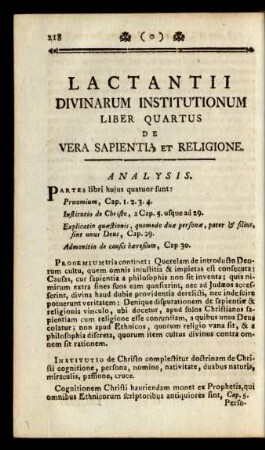 Liber Quartus De Vera Sapientia, Et Religione