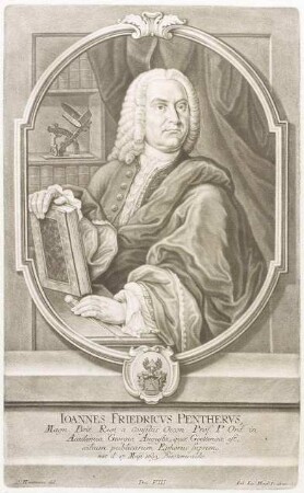 Johannes Friedrich Penther, Mathematiker, Architekt, Bergrat