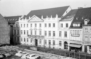 Freiburg i. Br.: Wiederhergestellte Fassade des Sickinger Palais