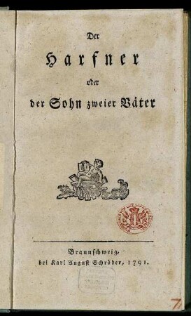 Der Harfner oder der Sohn zweier Väter