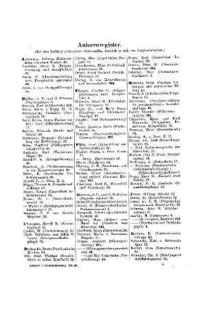 Autorenregister
