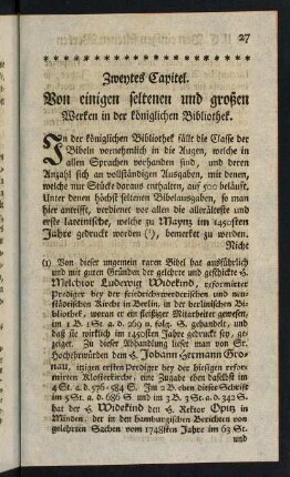 27-54, Zweytes Capitel