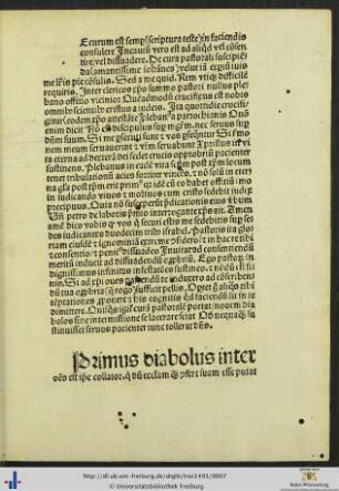 Epistola de miseria curatorum