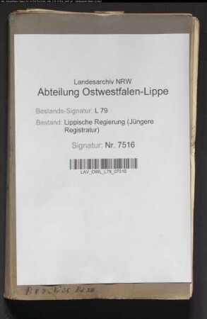 Kommunalwege im Amt Blomberg - Band 13
