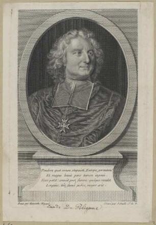 Bildnis des Melchior de Polignac