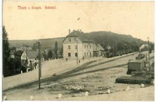 Thum. Bahnhof