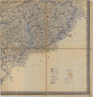 Topographische Karte des Regierungsbezirks Düsseldorf, Blatt 9 Solingen