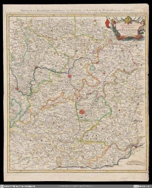 Partie Orientale Du Cercle De Franconie