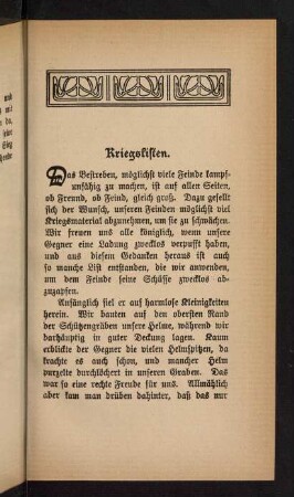 91-101, Kriegslisten
