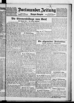 Dortmunder Zeitung. 1874-1939