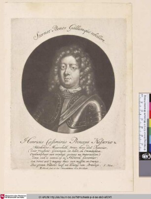 Henricus Casimirus Princeps Nassoviae