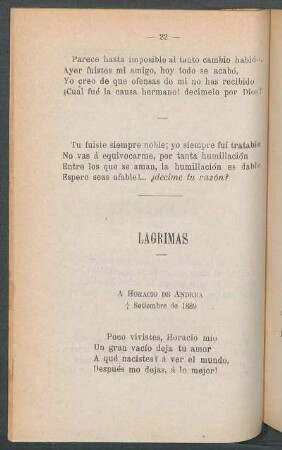 Lágrimas