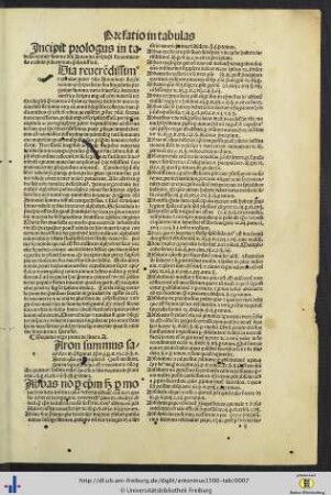 Sequitur ergo primo de littera A.