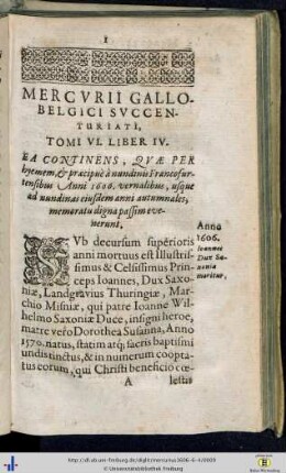 Tomus VI. Liber IV.