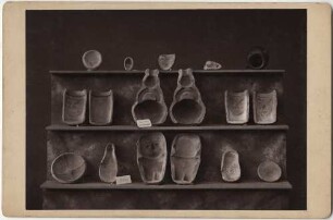 Tongefäße "Antiguedades Peruanas de Nicolas Saenz"
