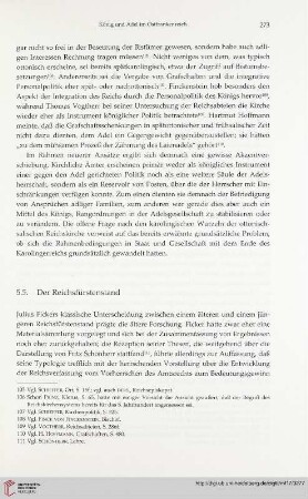 5.5. Der Reichsfürstenstand