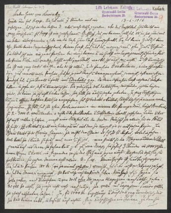 Brief an Rudolf von Lewicki : 13.06.1916