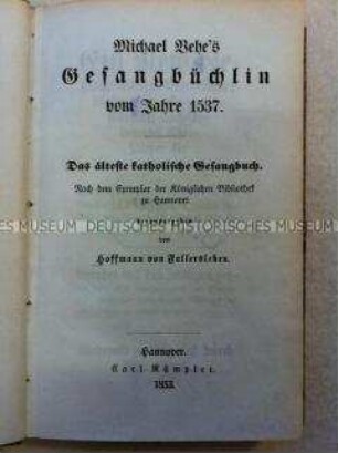 Katholisches Gesangbuch