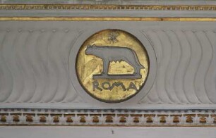 Symbole der zwölf großen Städte des Altertums — Wölfin als Symbol der Stadt Rom