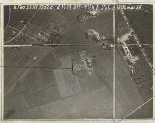 Flakbatterie nördlich Gleisdreieck Ostbahnhof und Bahnhof Giesing (1200 m)