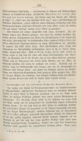 389-400 Streiflichter auf die reformirte Kirche des Kantons Bern