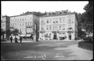 Marienbad. Schloss Heilbronn und Villa Nizza, Kaiserstraße