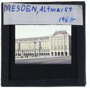 Dresden, Altmarkt,Dresden, Centrum Warenhaus